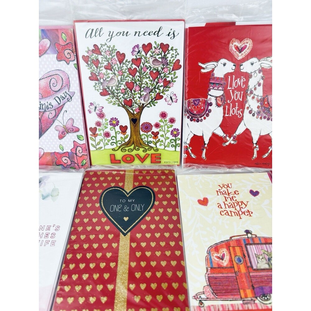 Lot Of 36 Leanin Tree Valentines Day - 12 Cards - Sealed - New With Envelopes - Picture 3 of 15